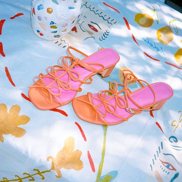 Carrie Bow Sandal - Creamsicle/Rouge - Picture 3 of 7